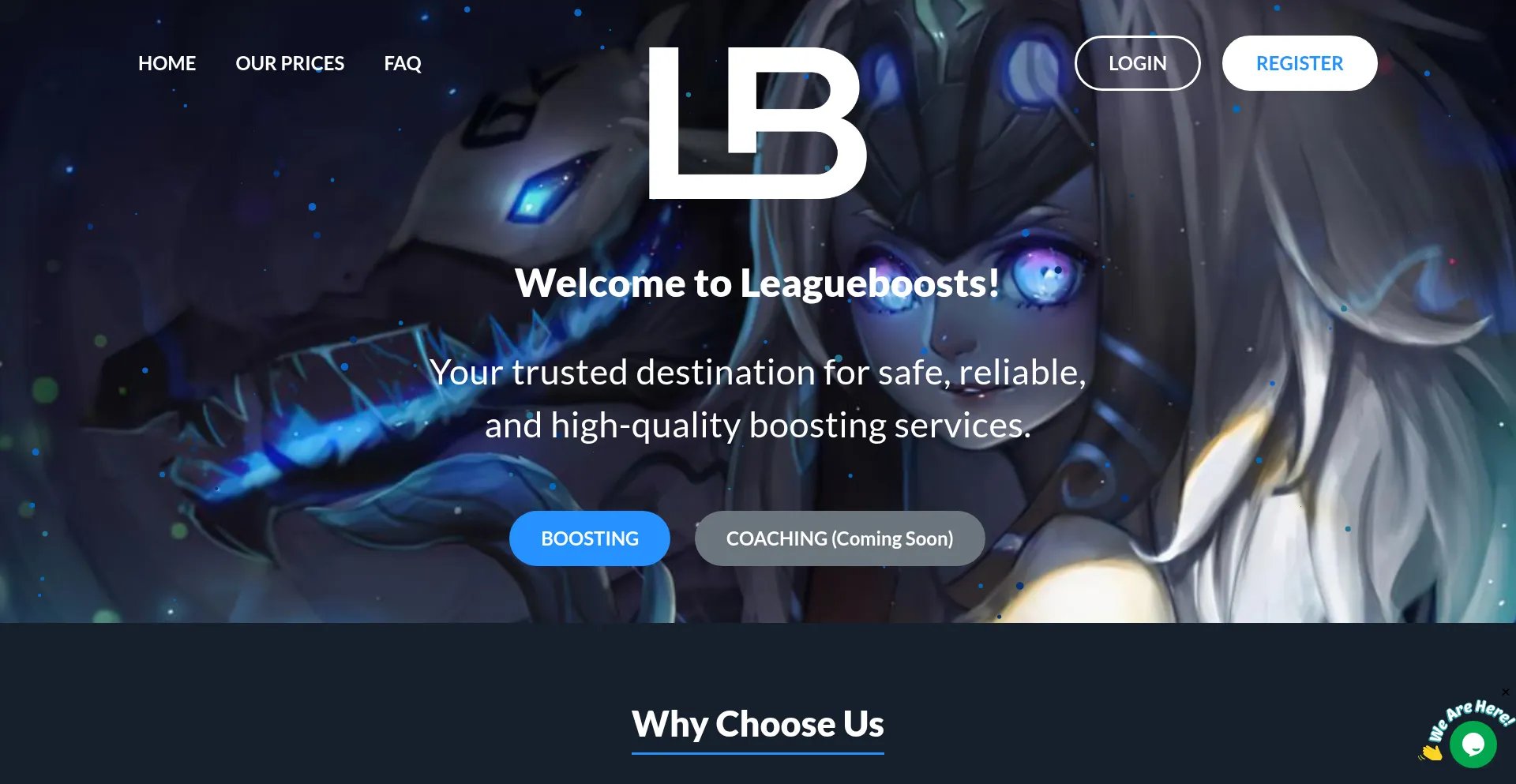 Ist Leagueboosts.com sicher und vertrauenswürdig?