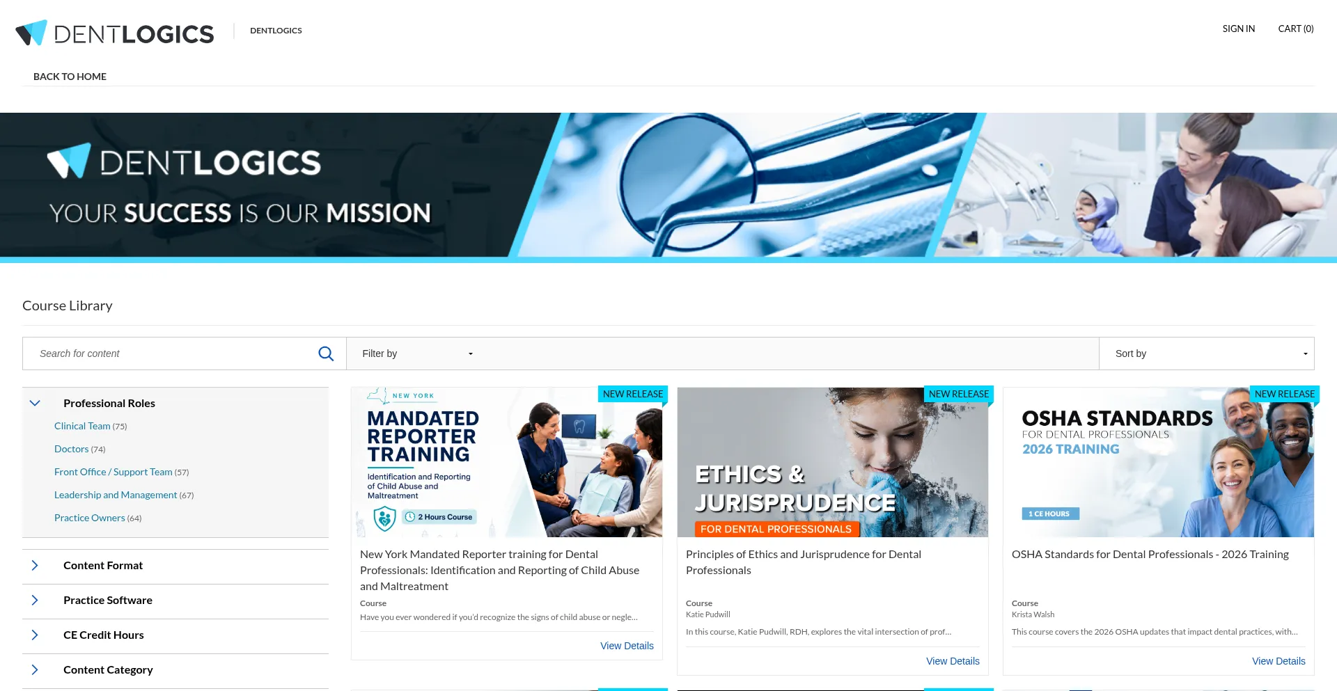 Learn.dentlogics.com