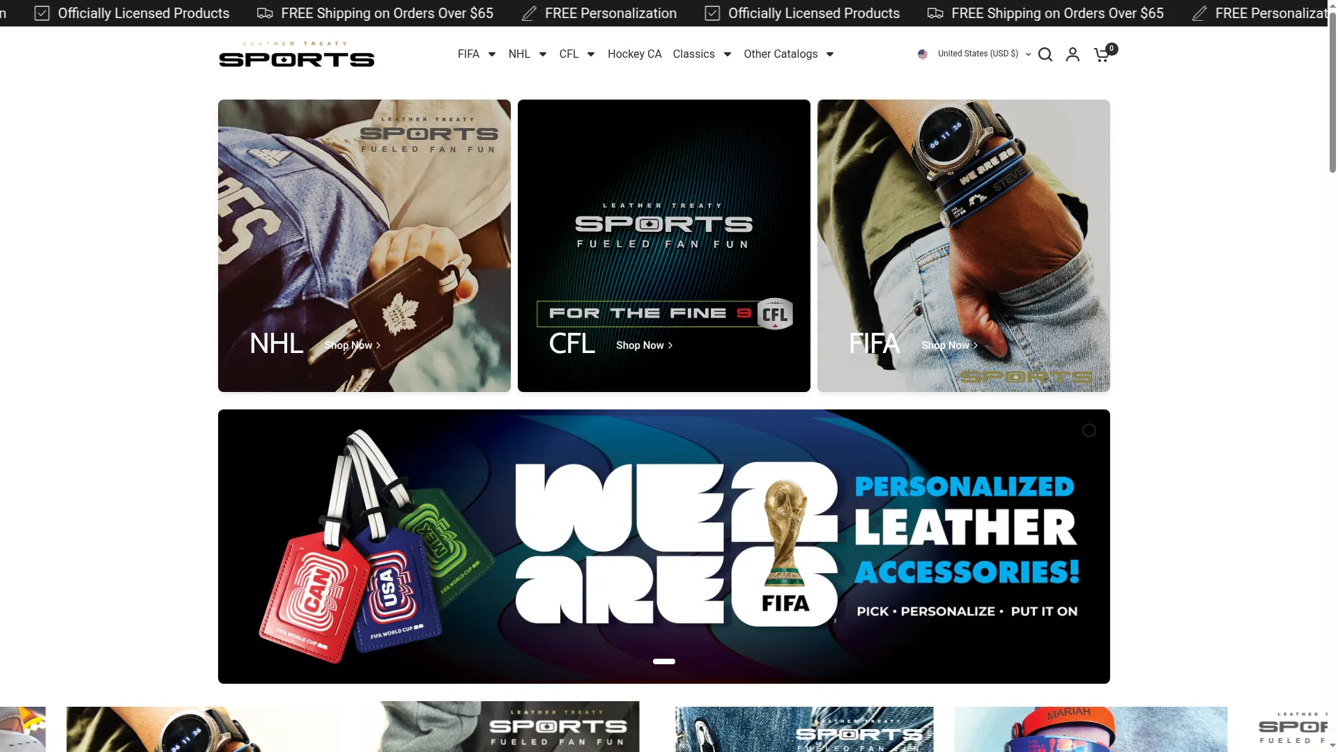 Leathertreatysports.com