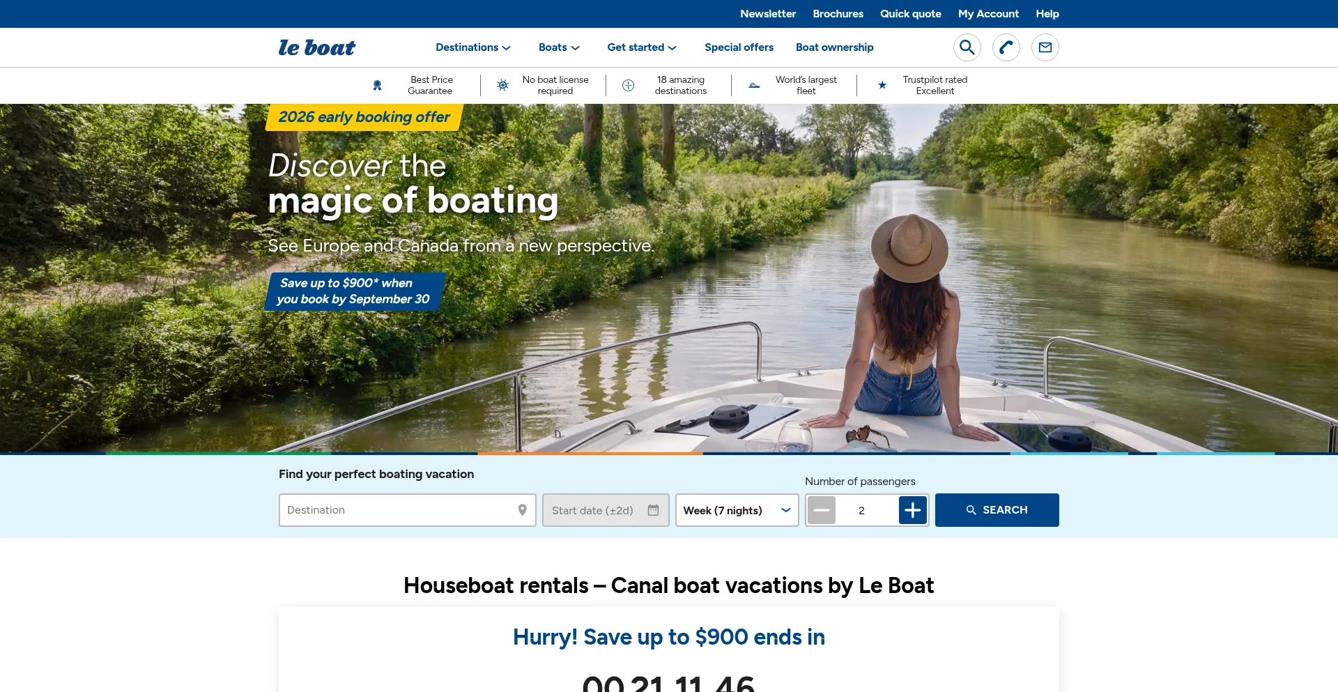 Leboat.com Screenshot