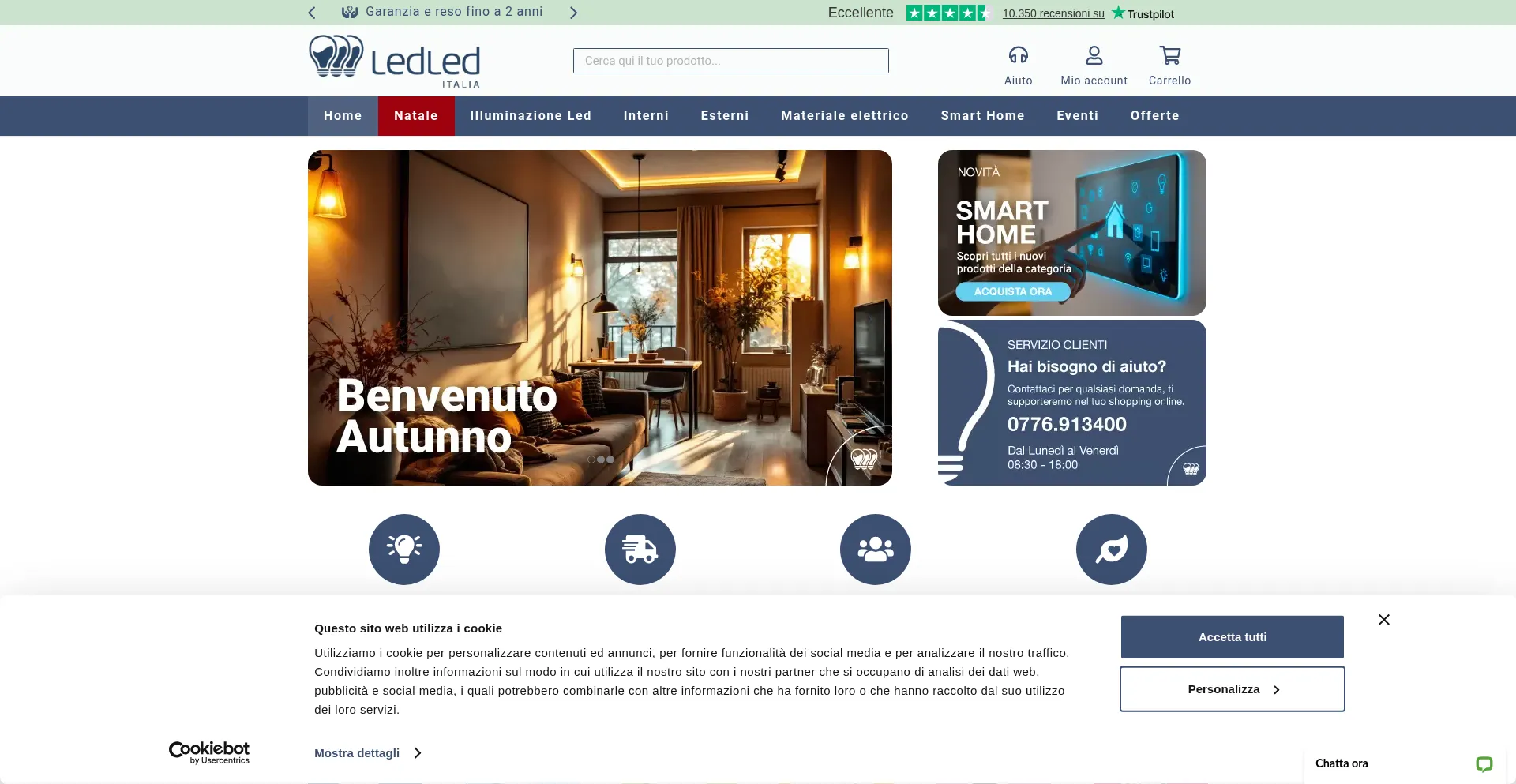Ledleditalia.it Screenshot