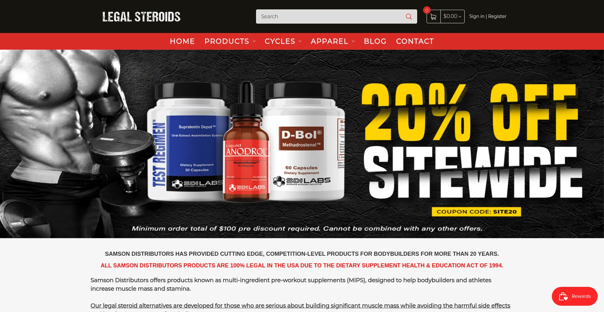 Legalsteroids.com