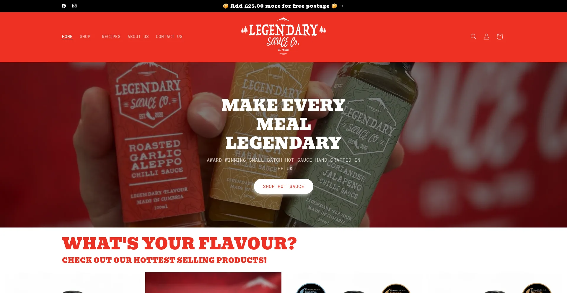 Legendarysaucecompany.co.uk