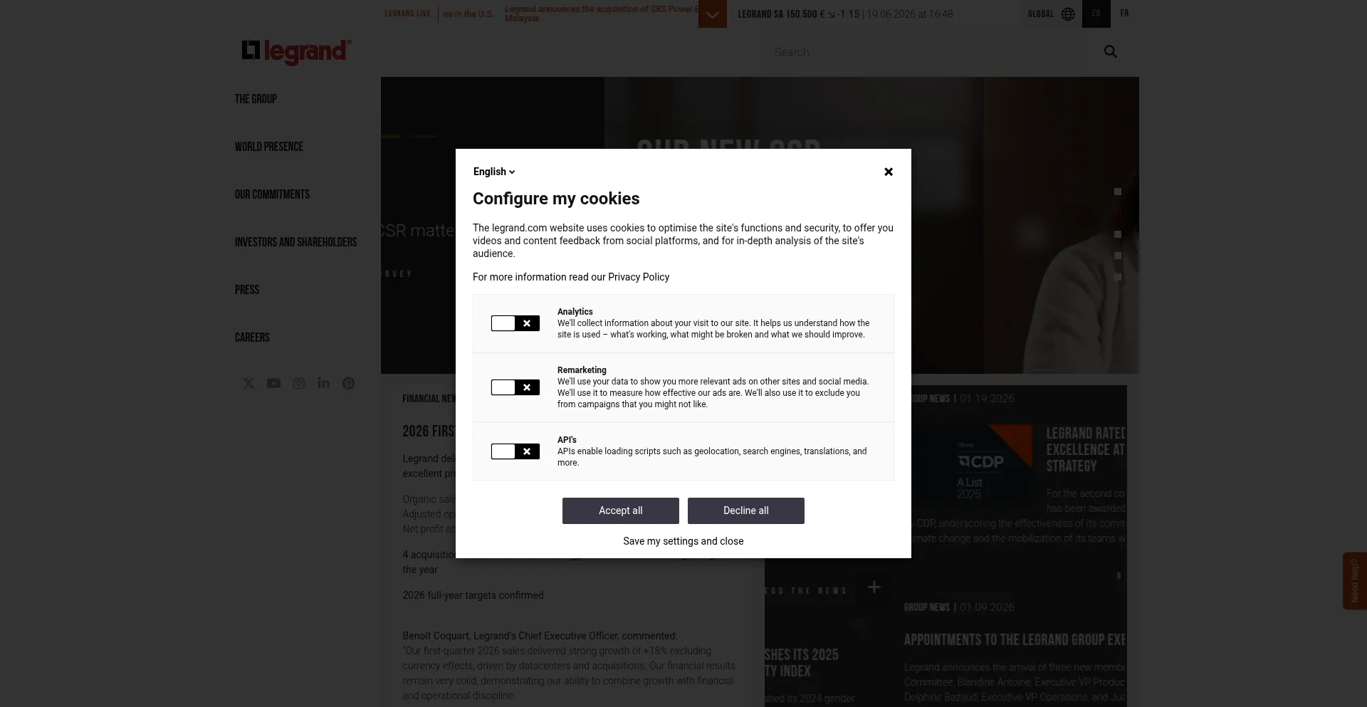 Legrand.com