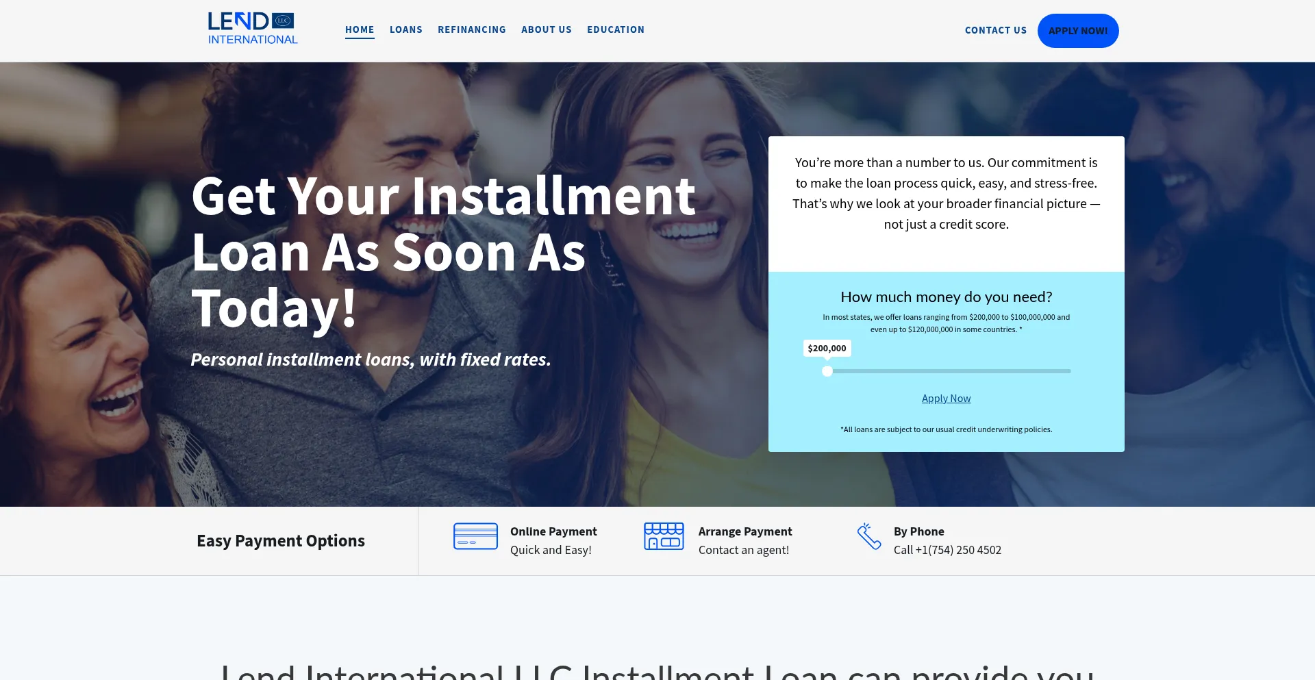 Ist Lendinternationalllc.com sicher und vertrauenswürdig?