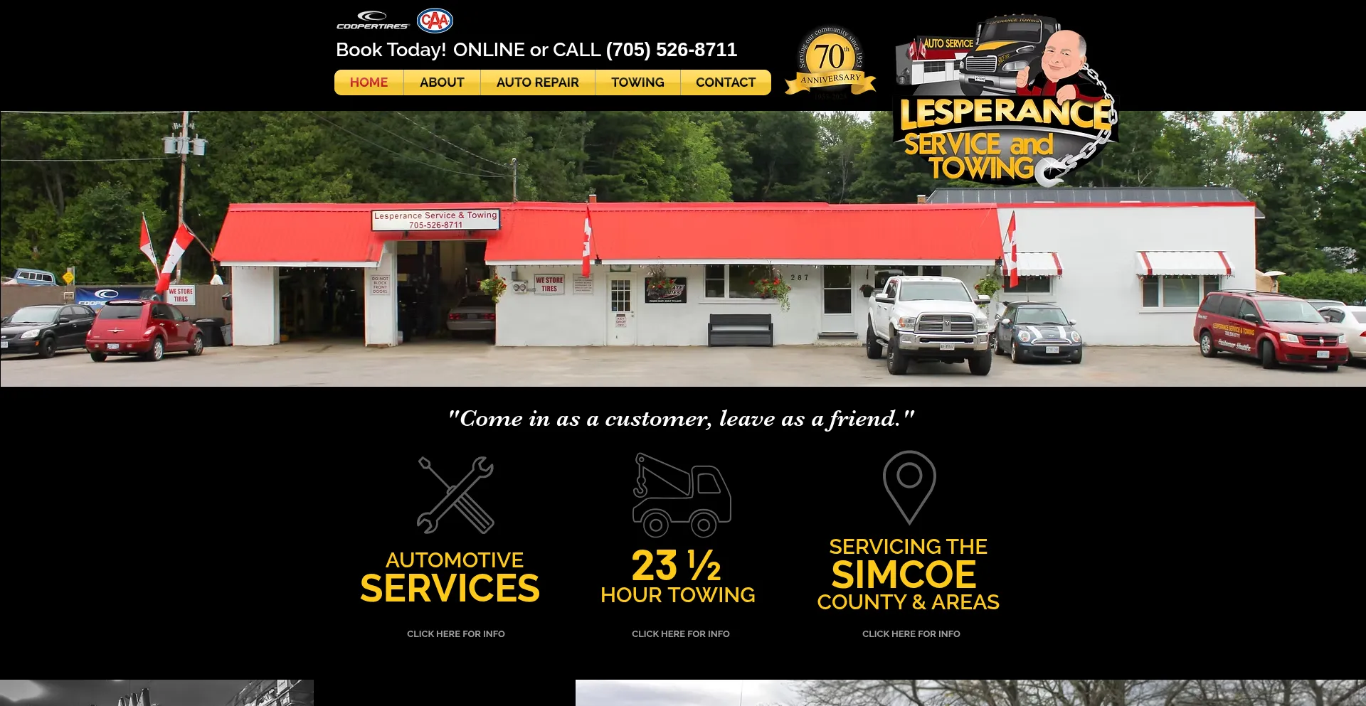 Lesperanceserviceandtowing.com