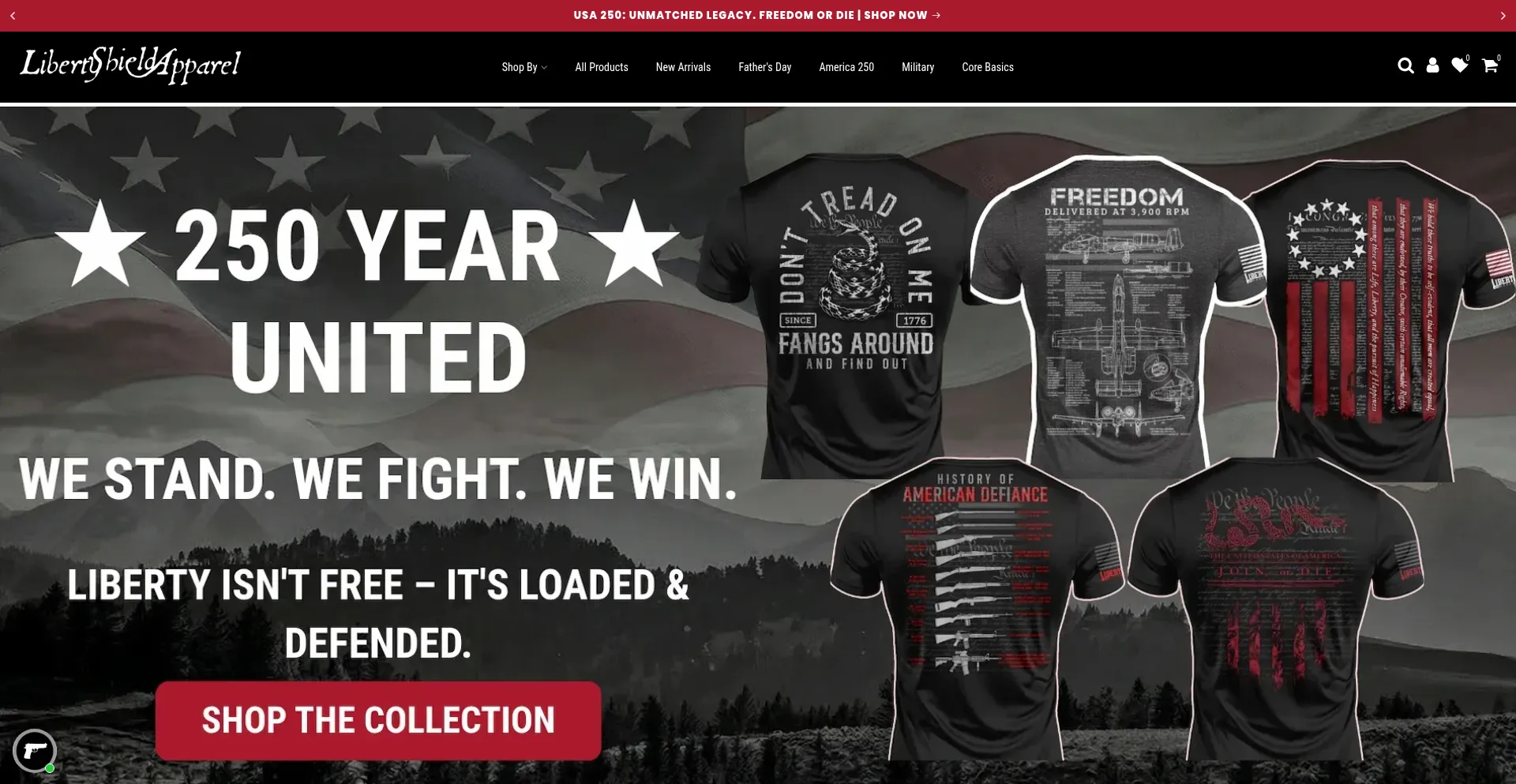 Libertyshieldapparel.com