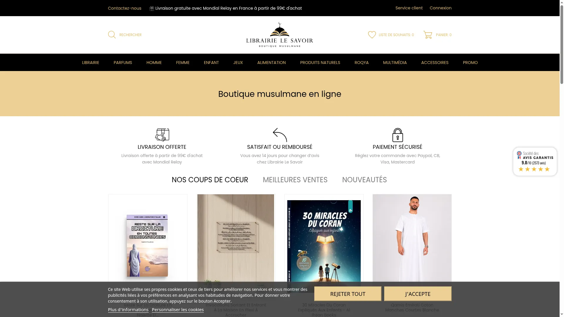 Librairie-le-savoir.com