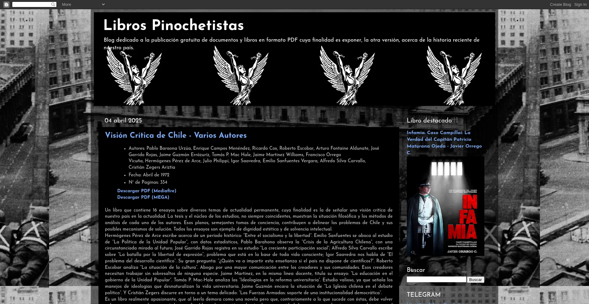Ist Librospinochetistas.blogspot.com sicher und vertrauenswürdig?