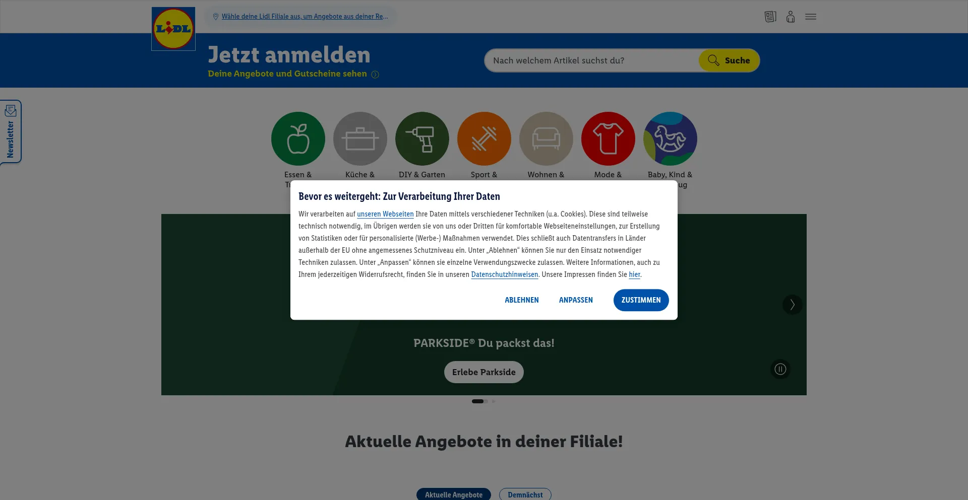 Ist Lidl.at sicher und vertrauenswürdig?