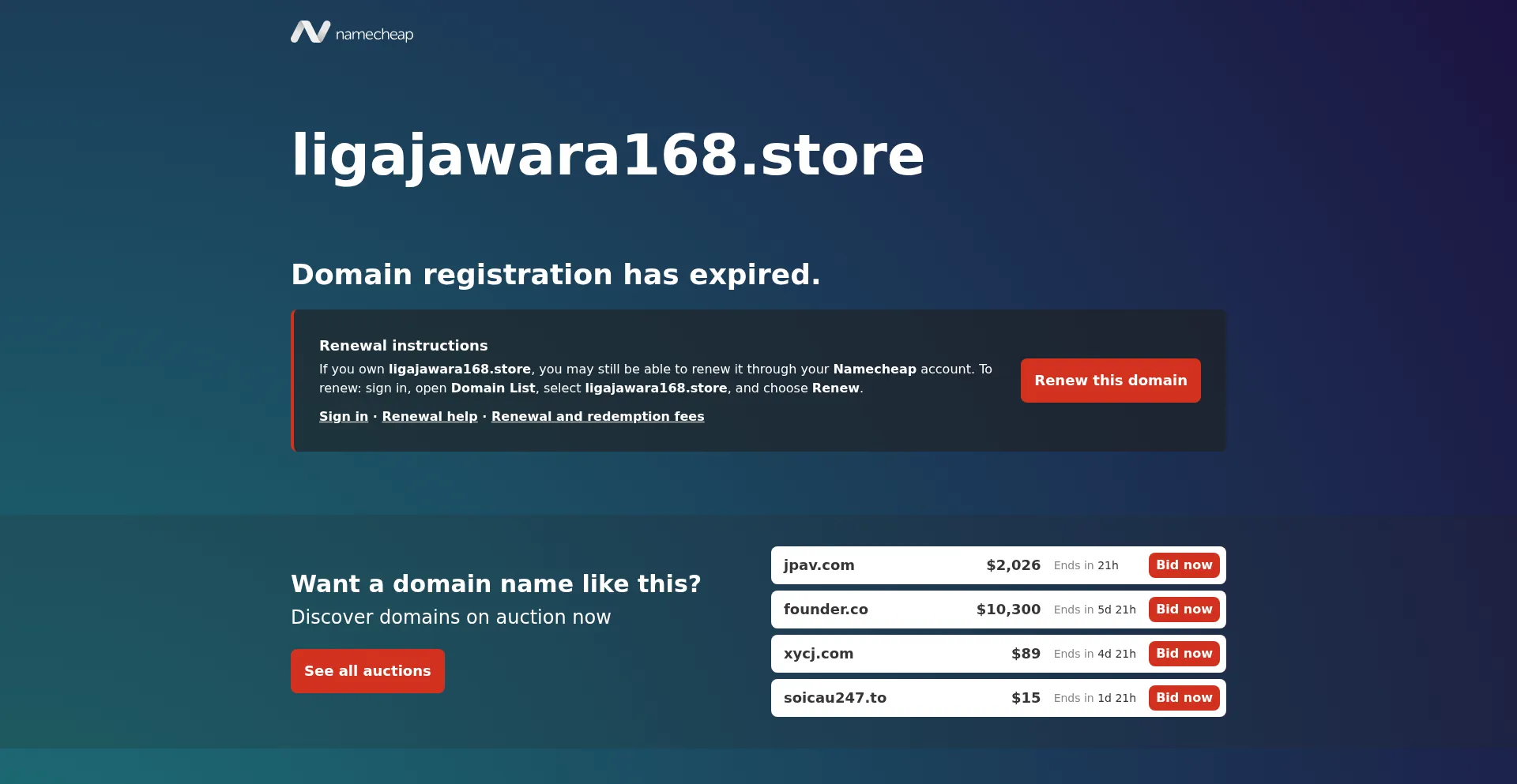Ligajawara168.store