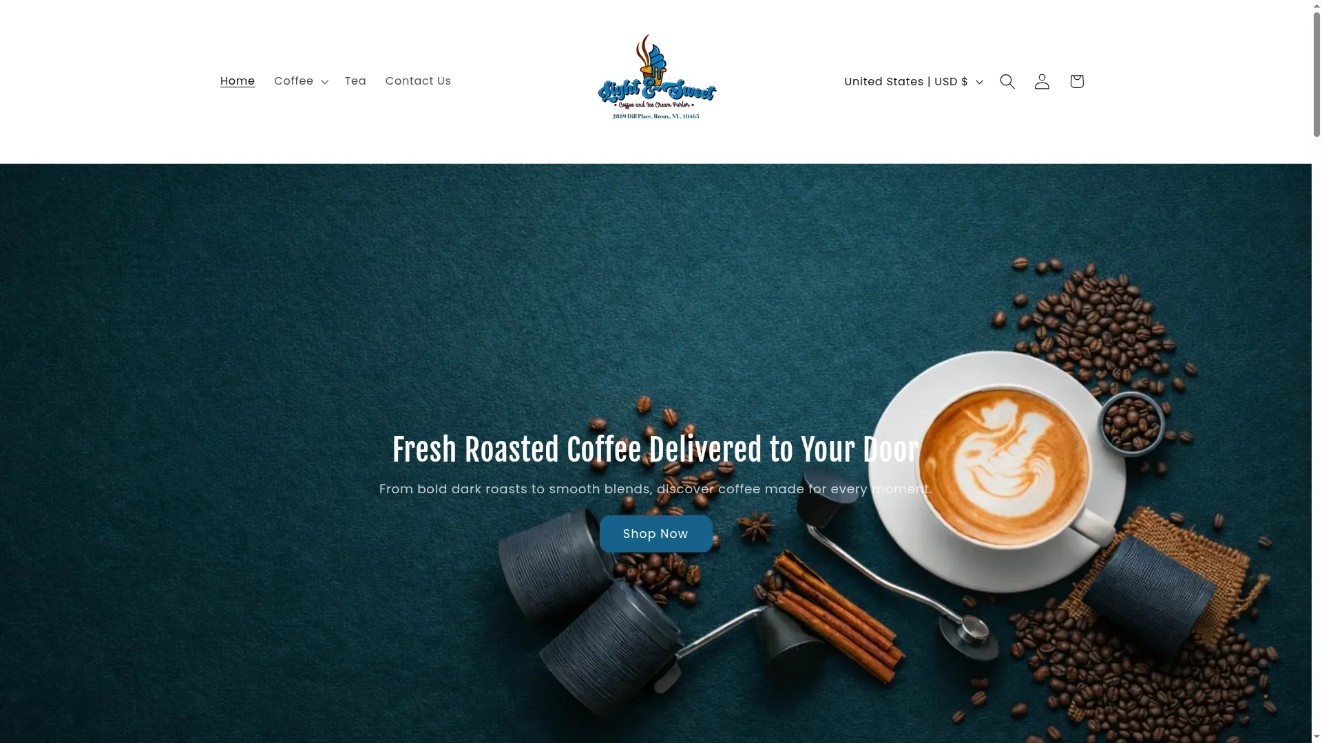 Lightandsweetcoffee.com