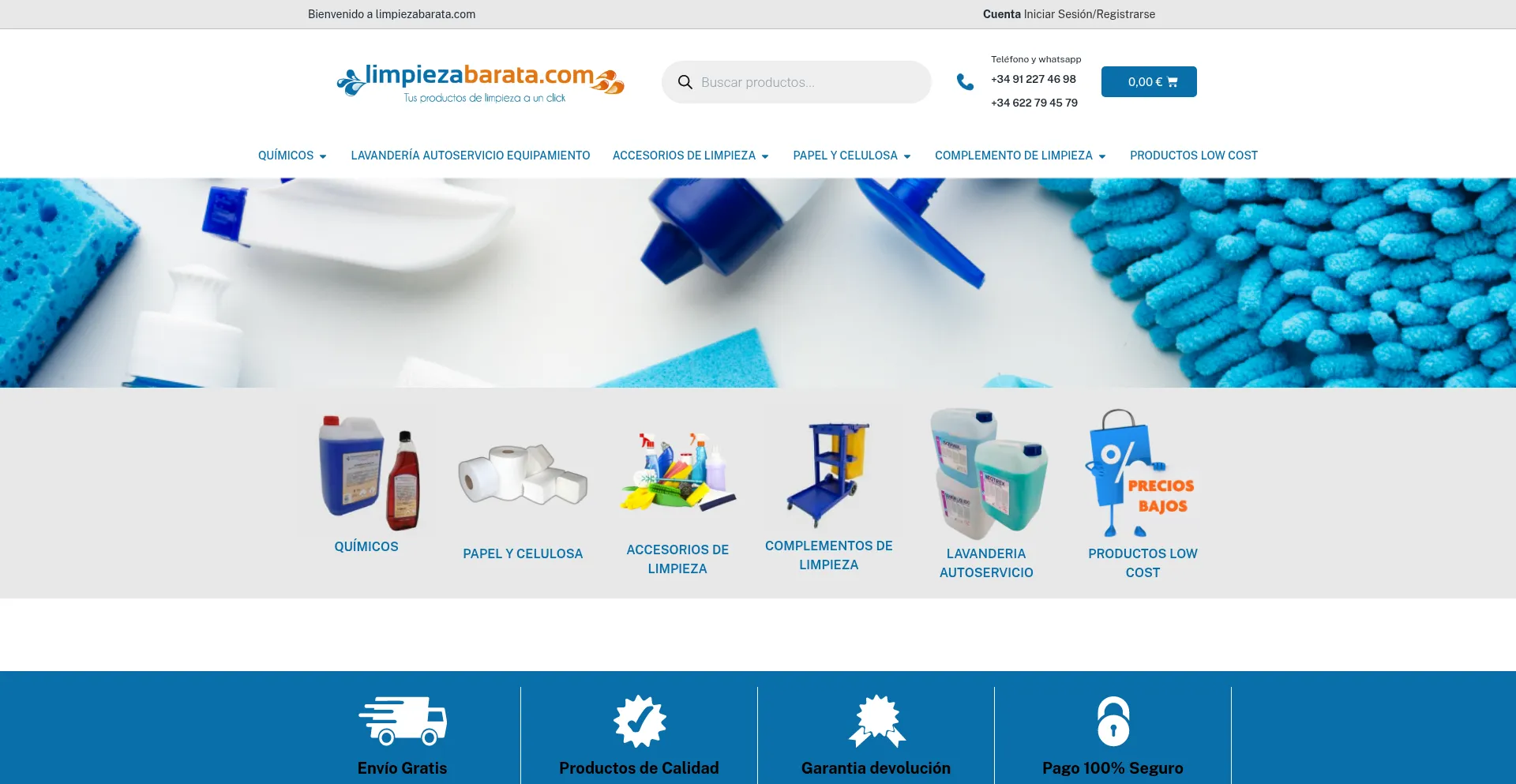 Ist Limpiezabarata.com sicher und vertrauenswürdig?