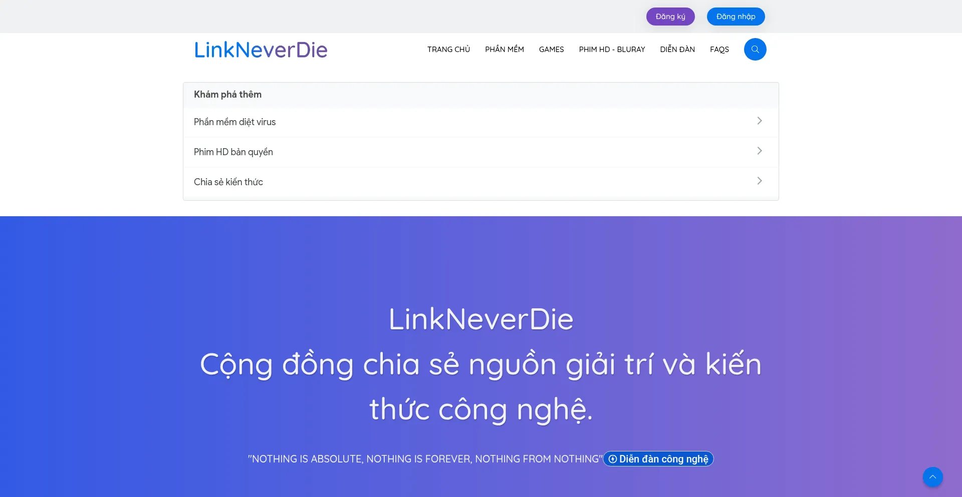 Linkneverdie.net