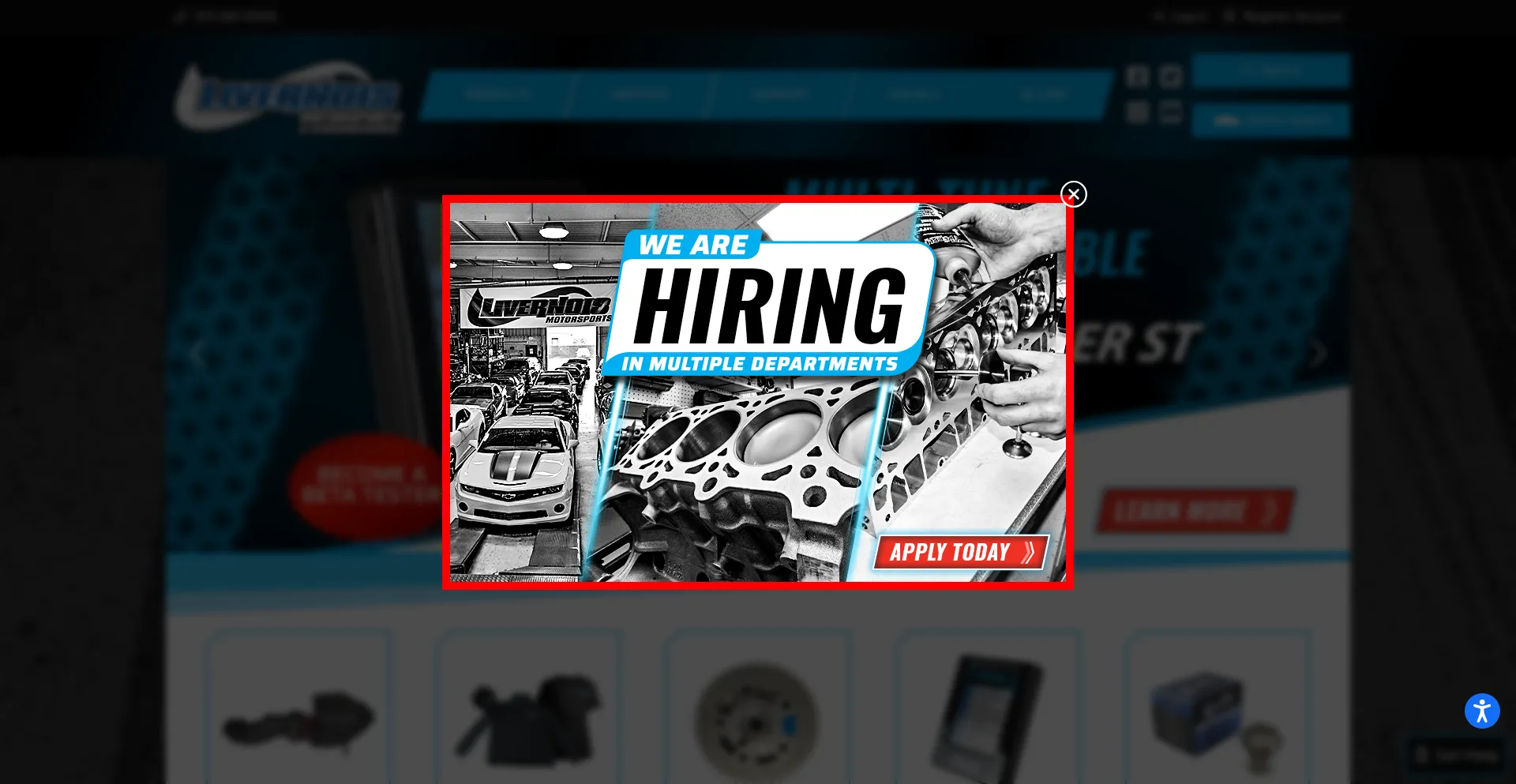 Ist Livernoismotorsports.com sicher und vertrauenswürdig?