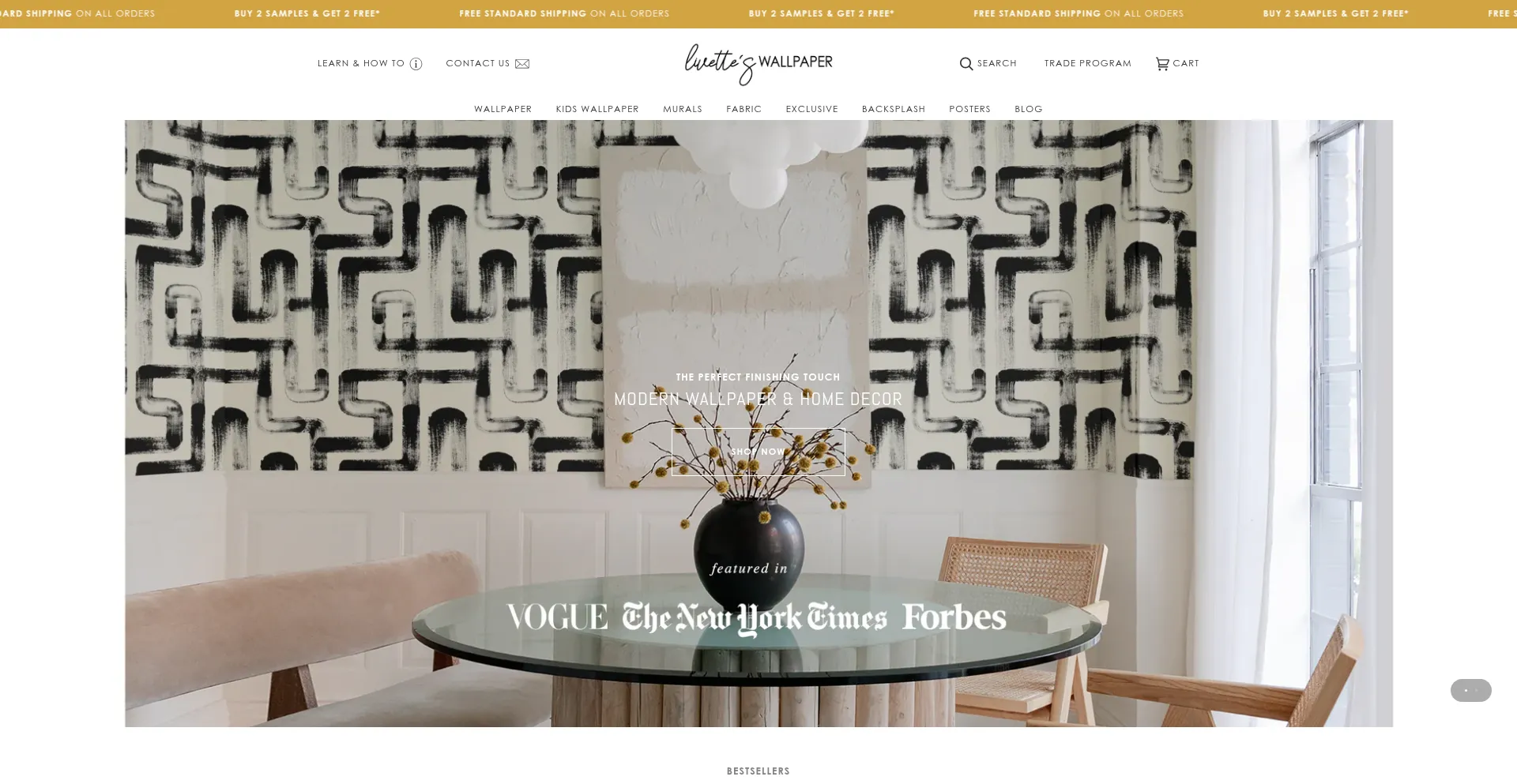 Website screenshot of Livetteswallpaper.com