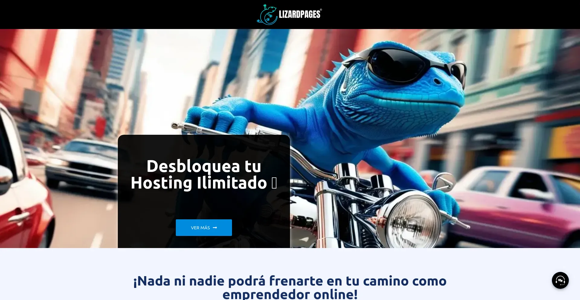 Website screenshot of Lizardpages.online