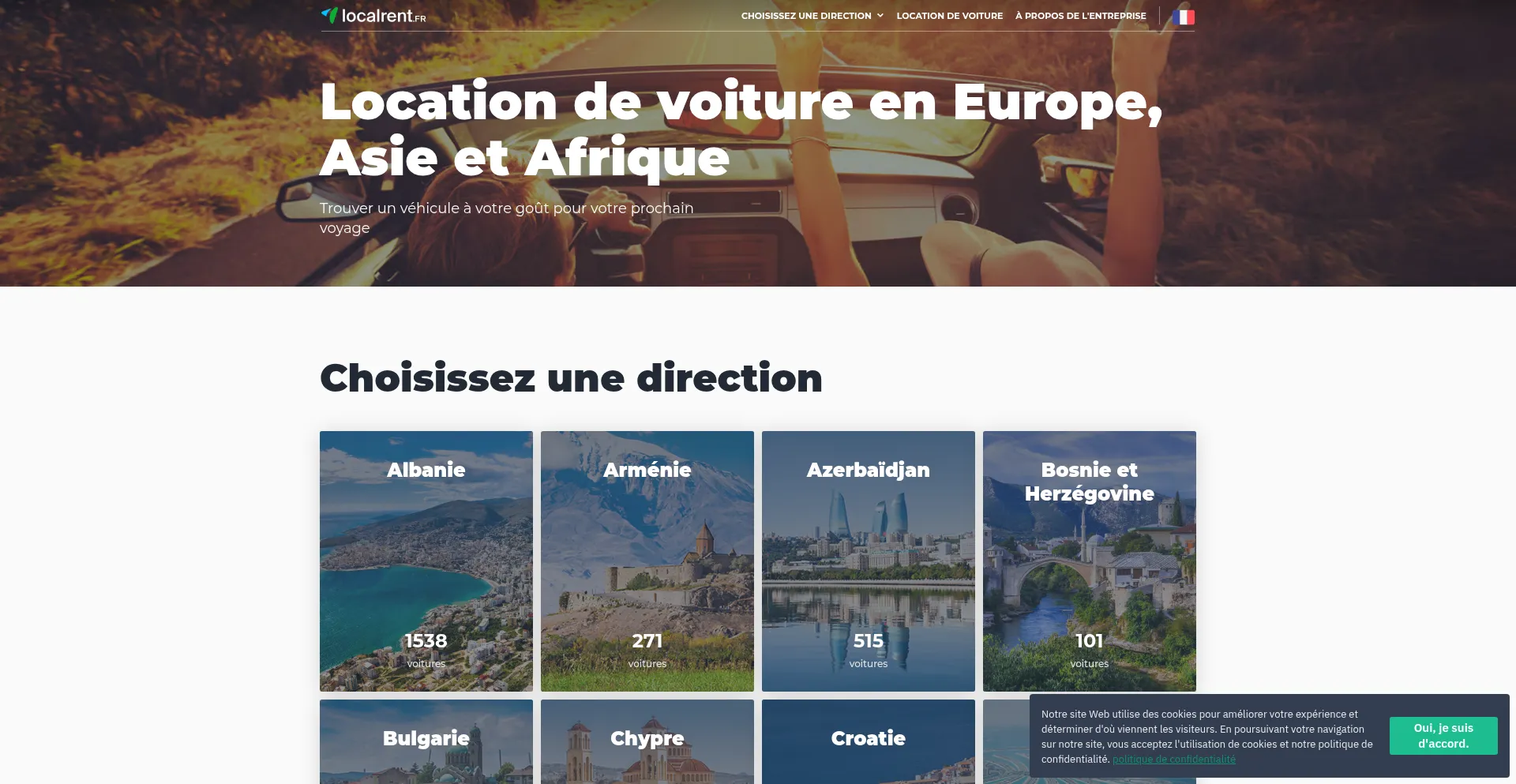 Localrent.fr Screenshot