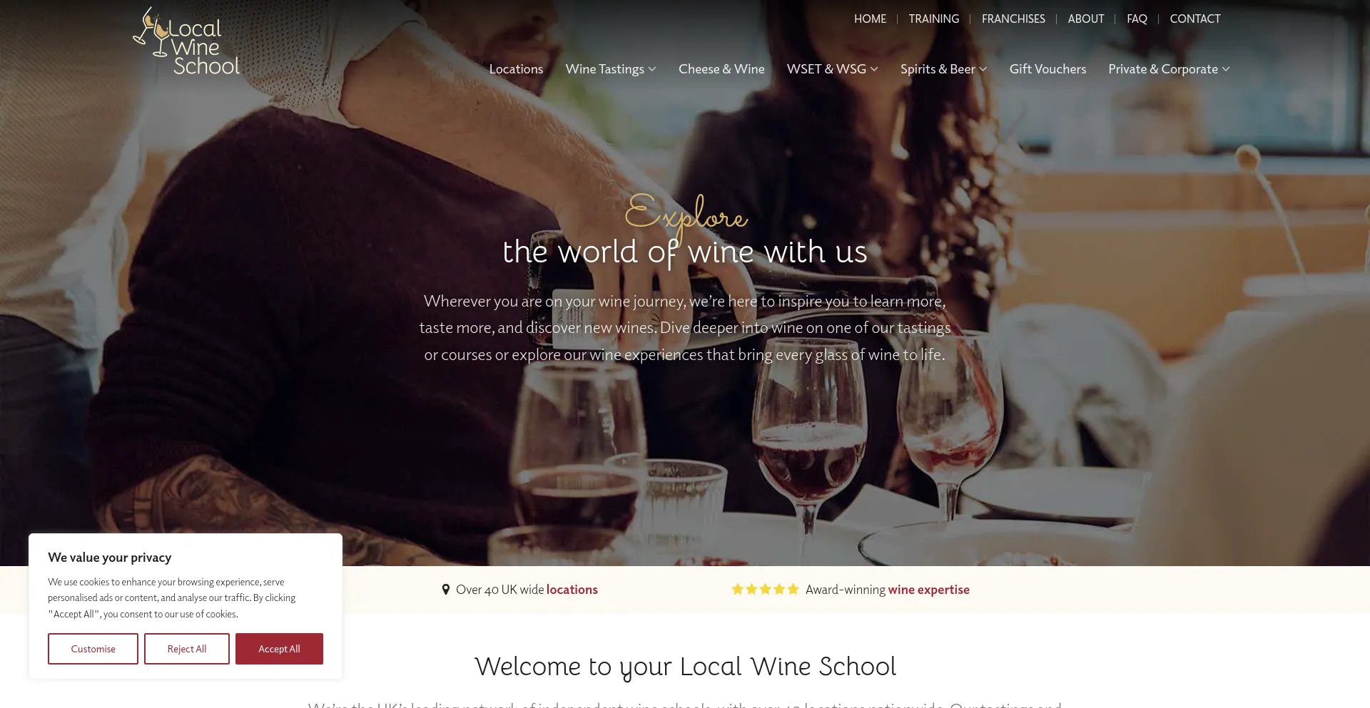 Ist Localwineschool.com sicher und vertrauenswürdig?