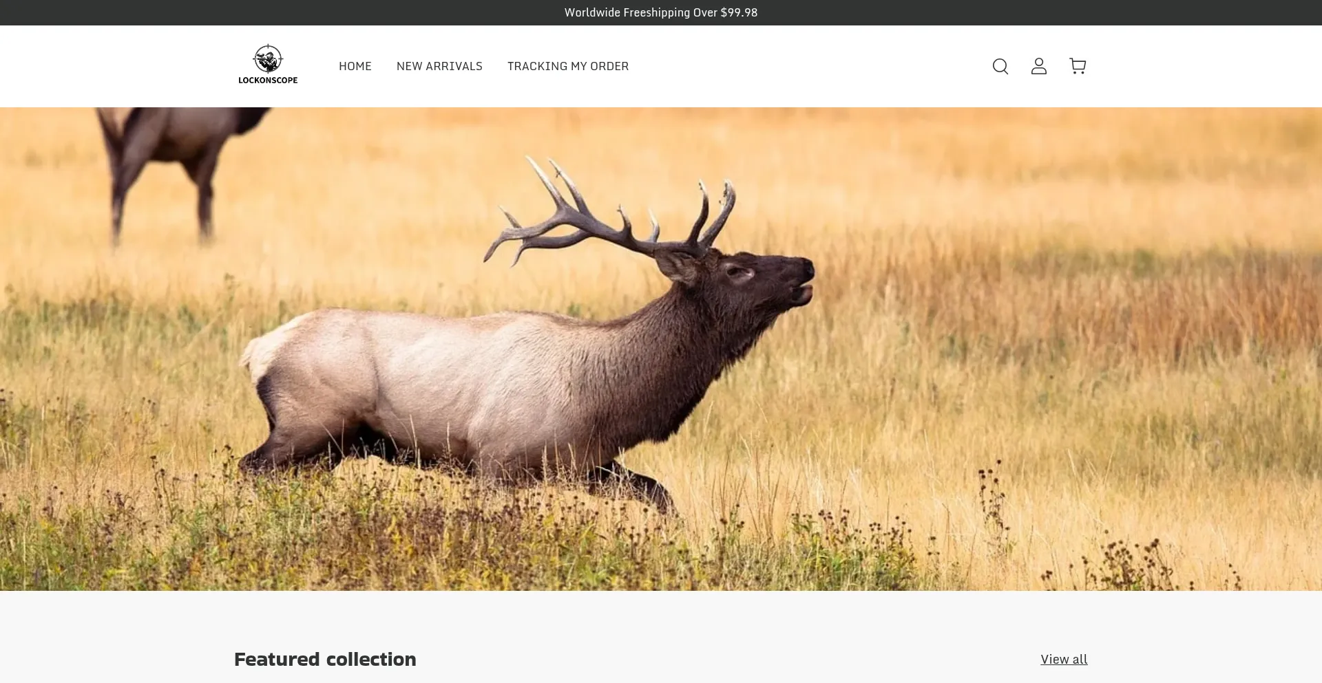 Lockonscope.com Screenshot