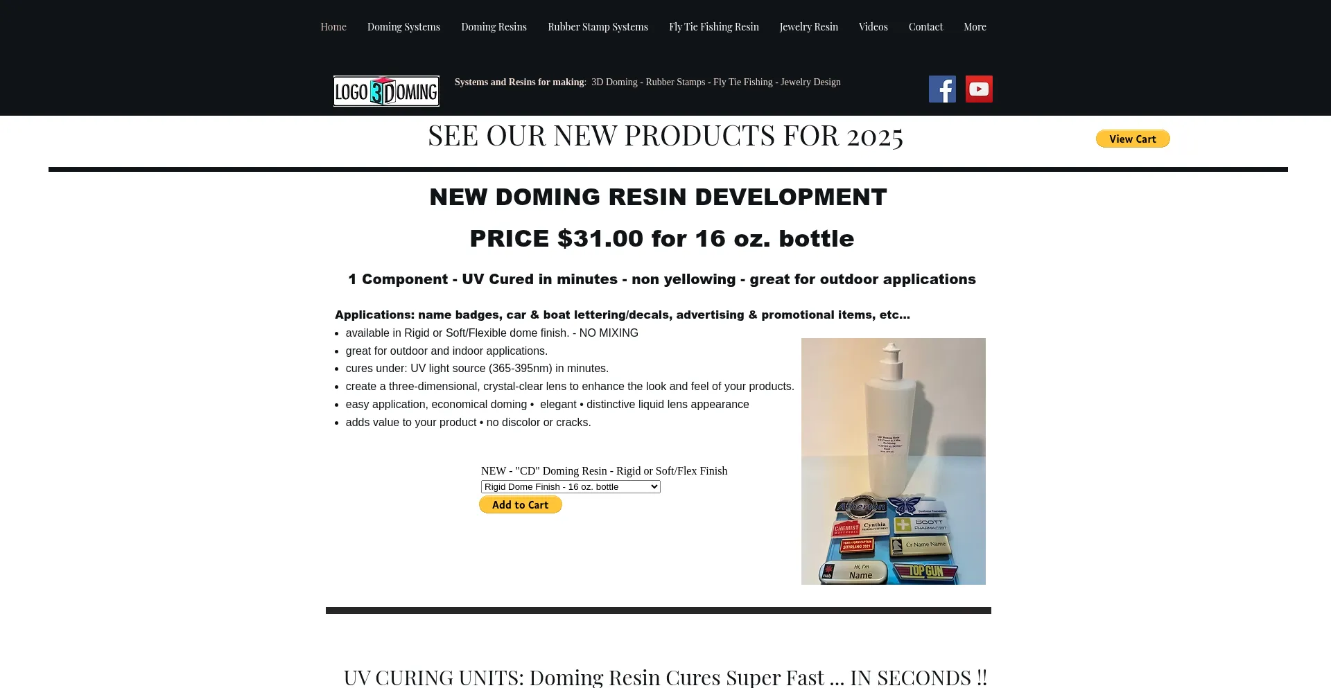 Website screenshot of Logo3doming.com