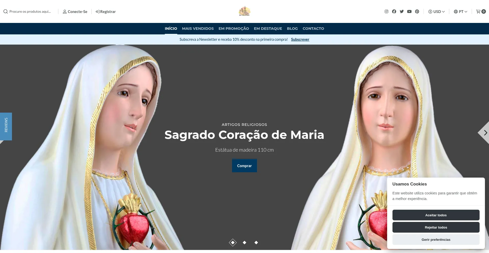 Ist Lojadeartigosreligiosos.com sicher und vertrauenswürdig?