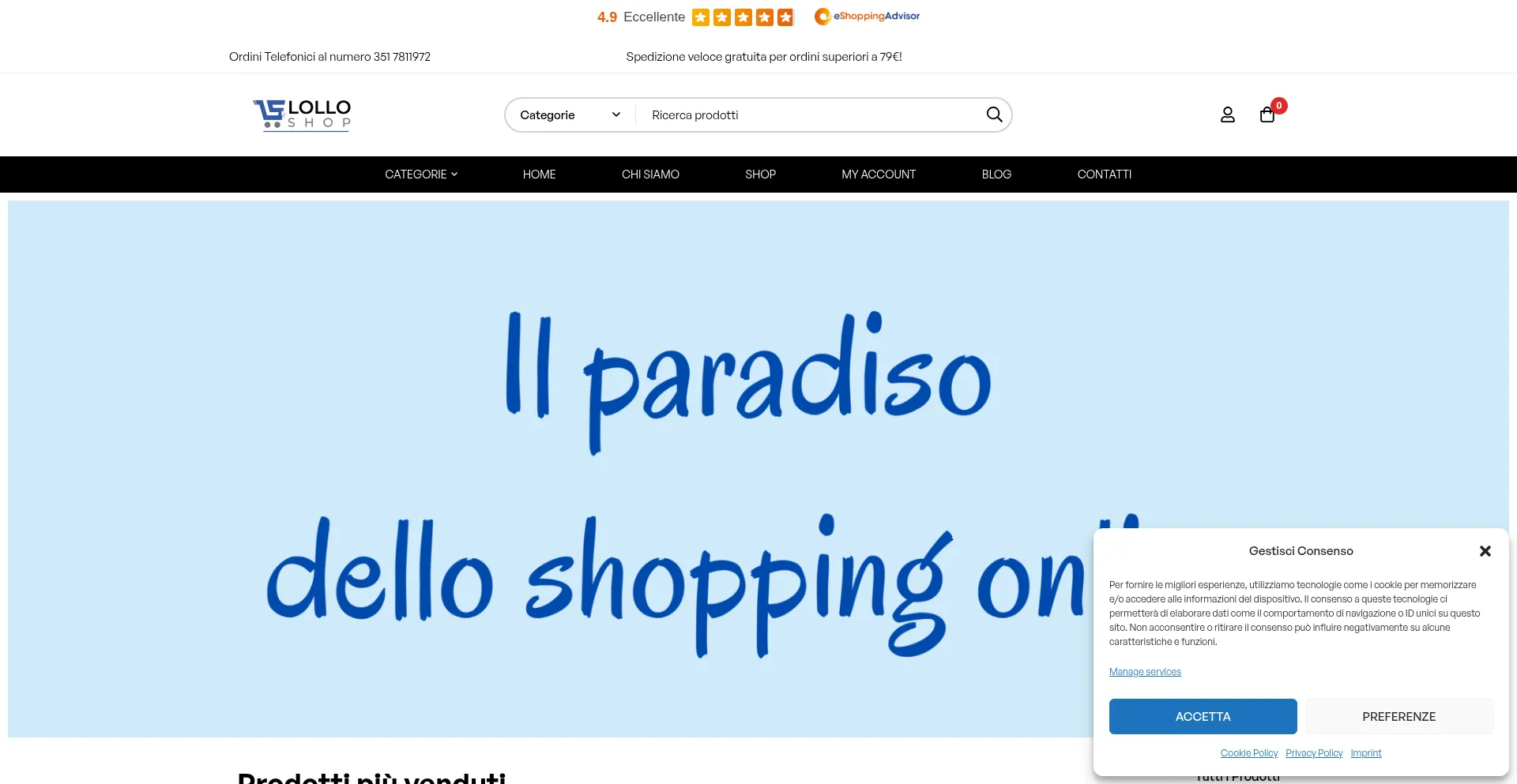 Lolloshop.net Screenshot