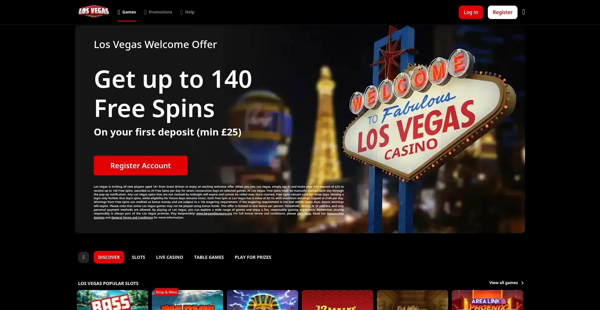 Losvegascasino.uk