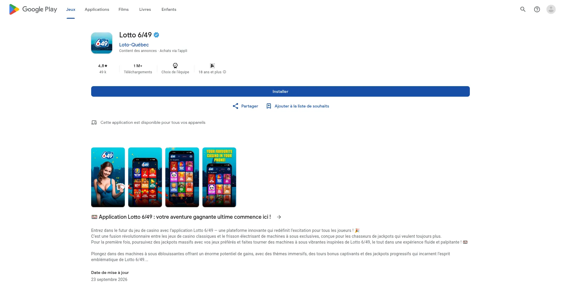 Lotto649-fr.online