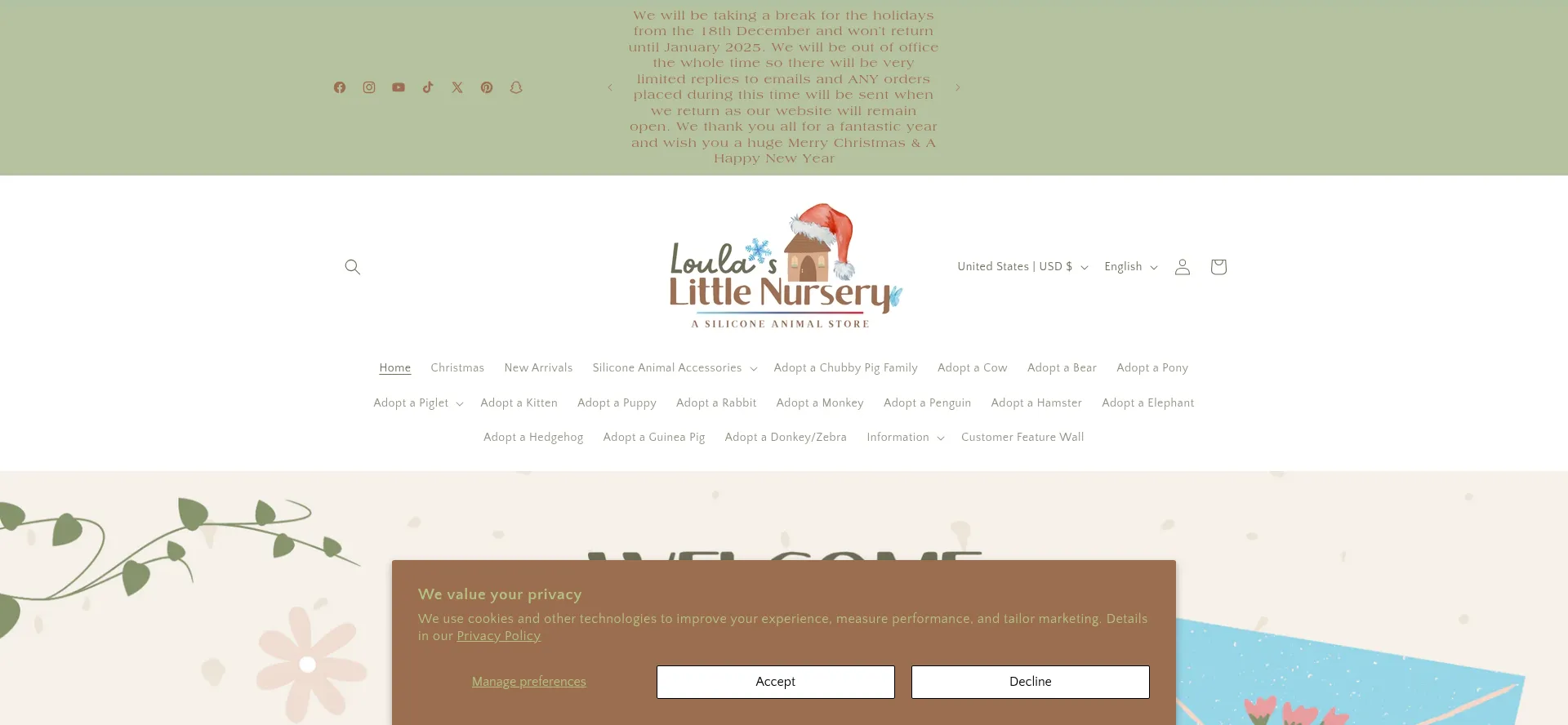 Loulaslittlenursery.co.uk