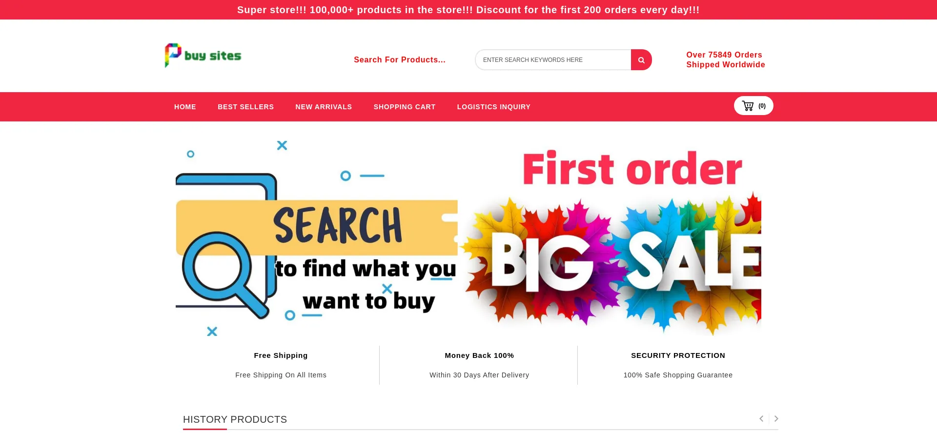Website screenshot of Lovestoov.click