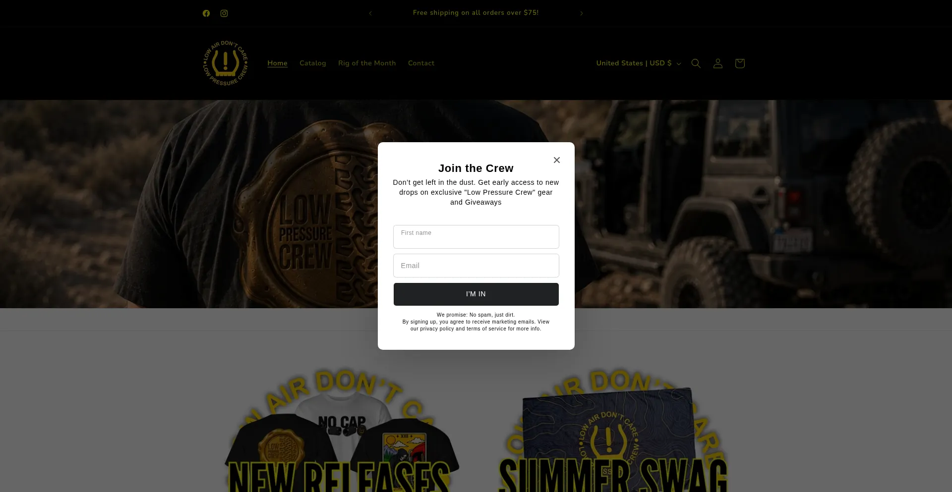 Lowpressurecrew.com
