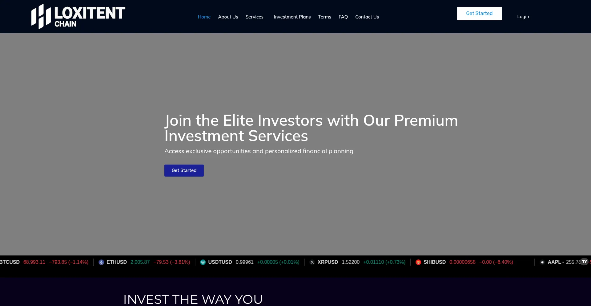 Loxitentchain.com