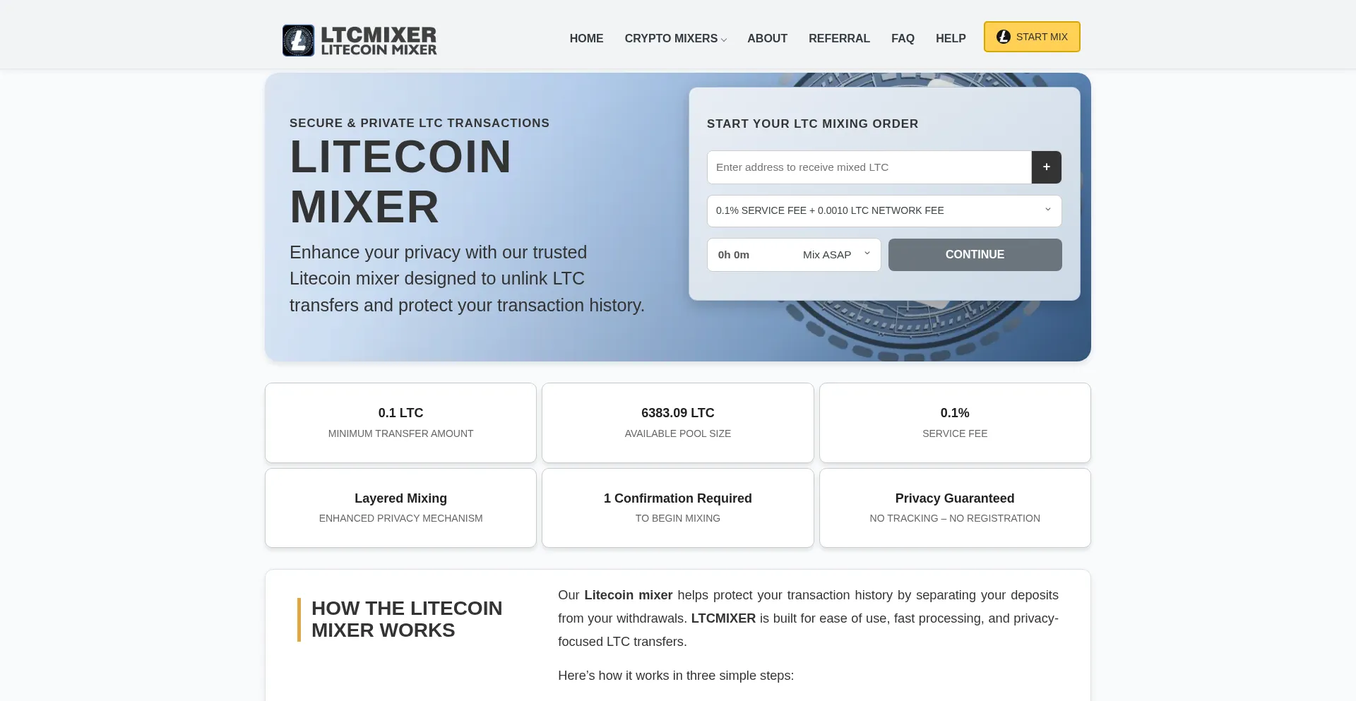 Ist Ltcmixer.pro sicher und vertrauenswürdig?