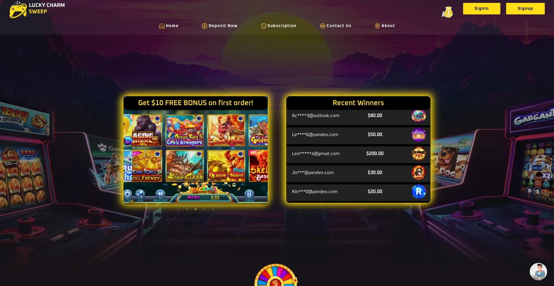 Ist Luckycharmsweep.com sicher und vertrauenswürdig?