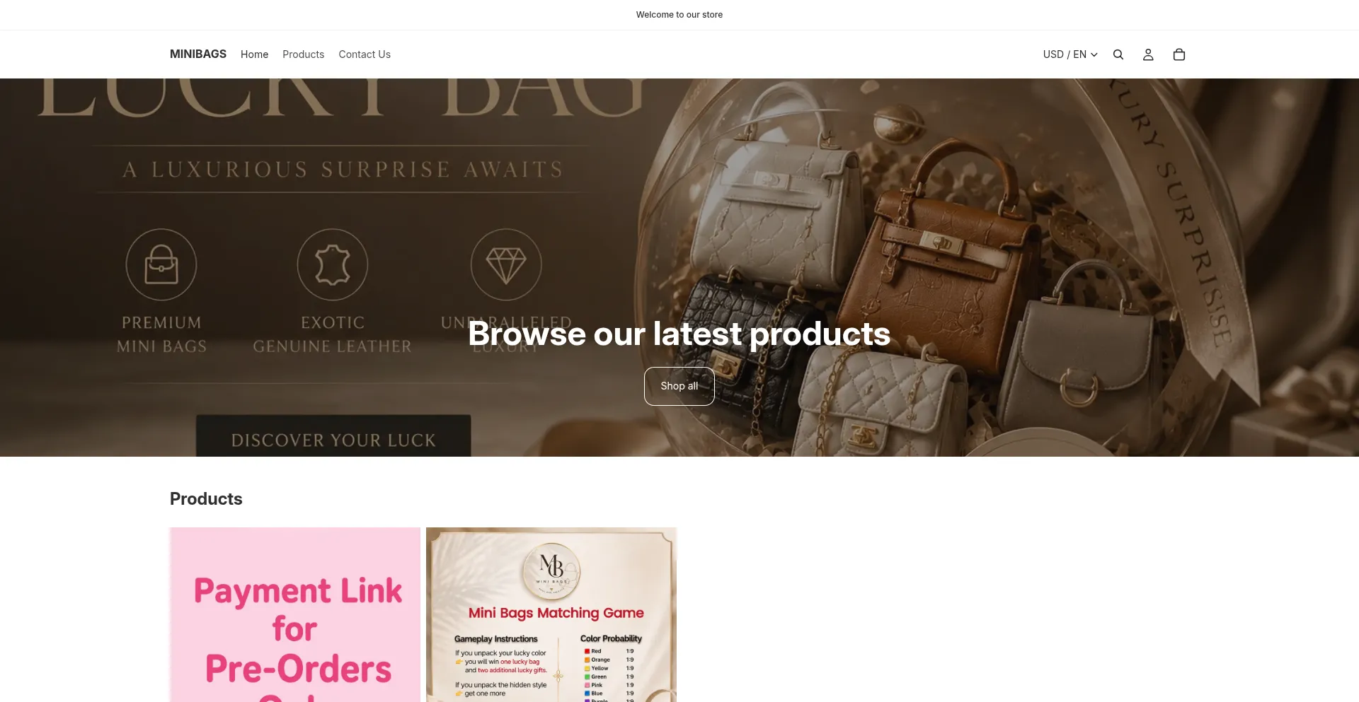 Luckyminibags.com