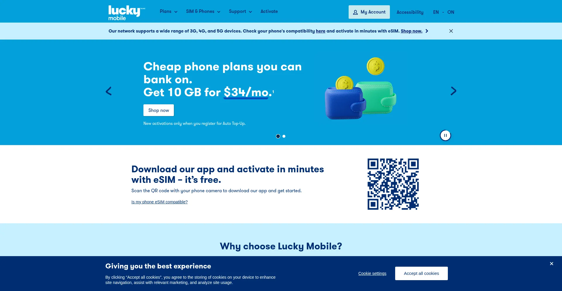 Ist Luckymobile.ca sicher und vertrauenswürdig?