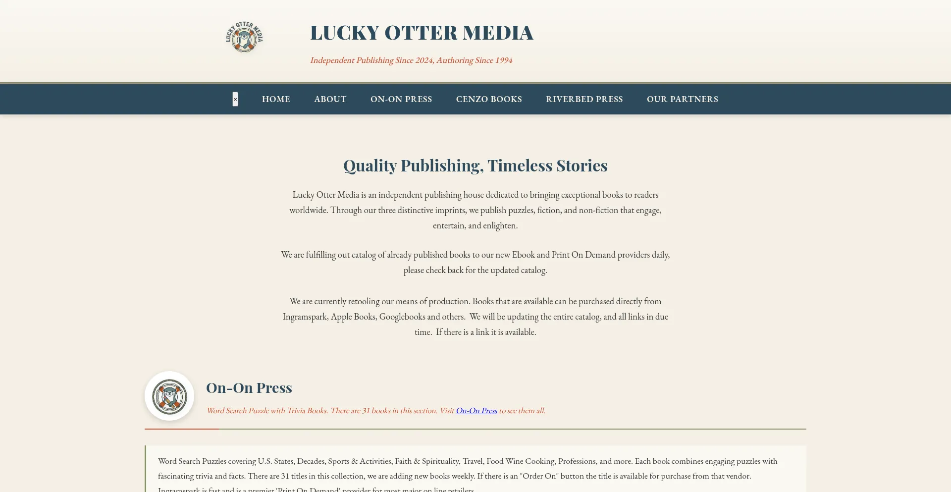 Luckyottermedia.com