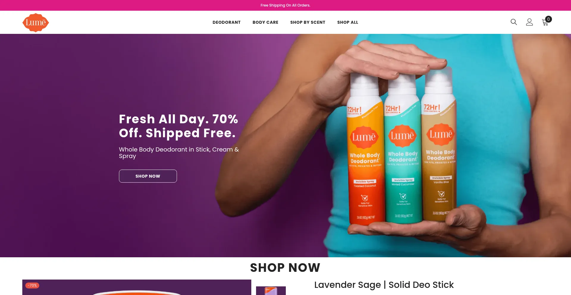 Lumedeodorantsale.com