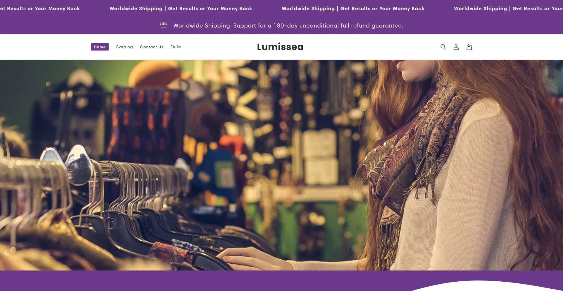 Lumissea.com Screenshot