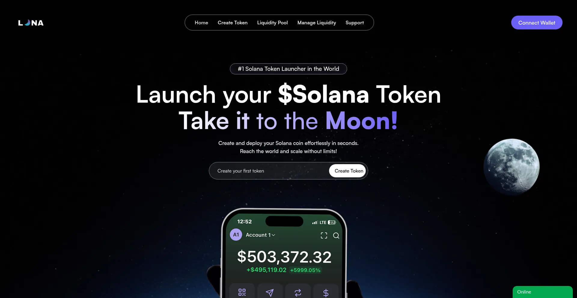Ist Luna-token.com sicher und vertrauenswürdig?