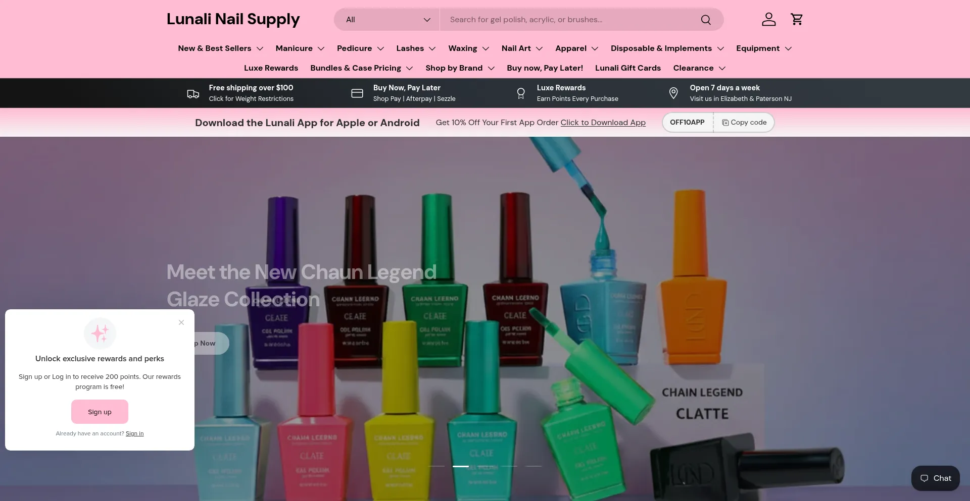 Lunalinailsupply.com