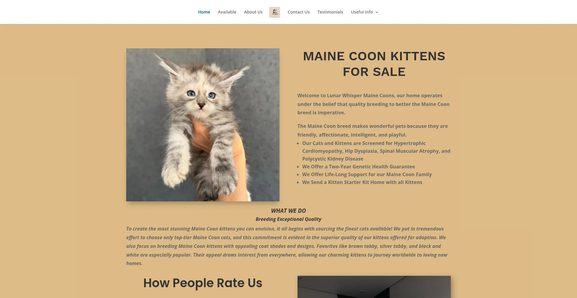 Ist Lunarwhispermainecoons.store sicher und vertrauenswürdig?