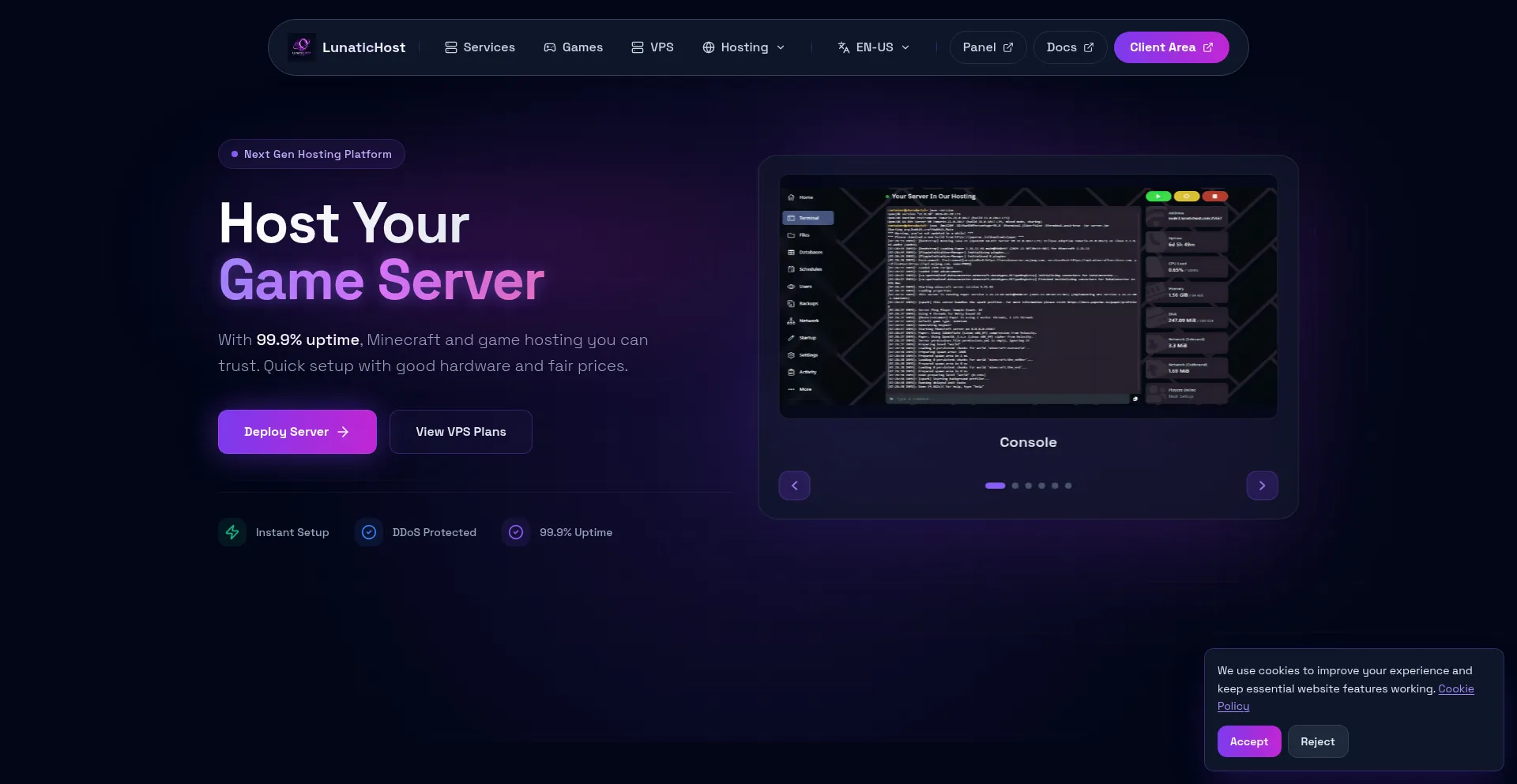 Lunatichost.com