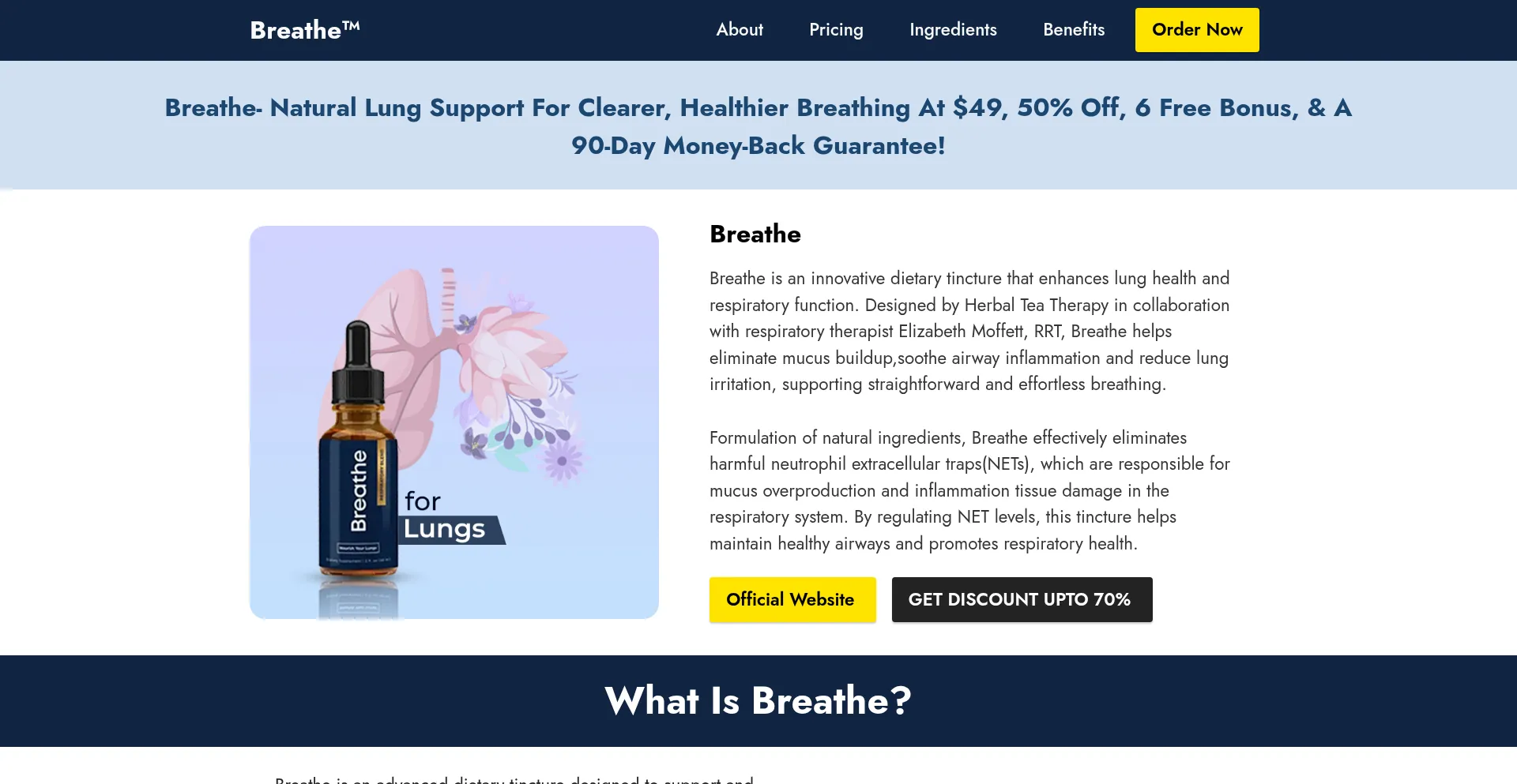 Lungreset-breathe.com Screenshot