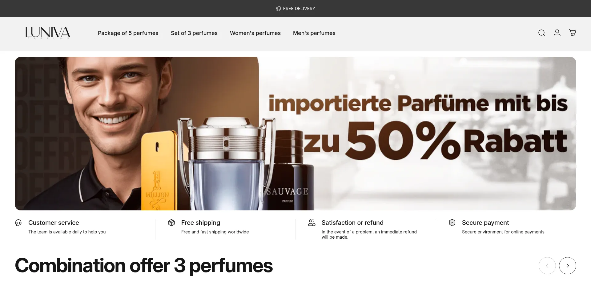 Ist Luniva-perfumery.com sicher und vertrauenswürdig?