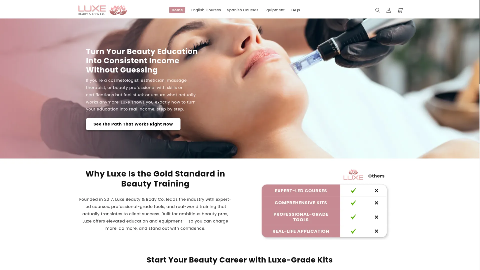 Luxebeautyandbodyco.com