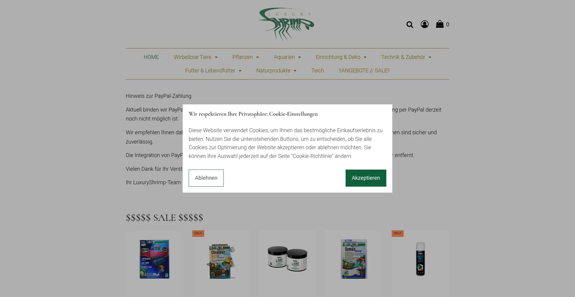 Ist Luxuryshrimp.de sicher und vertrauenswürdig?