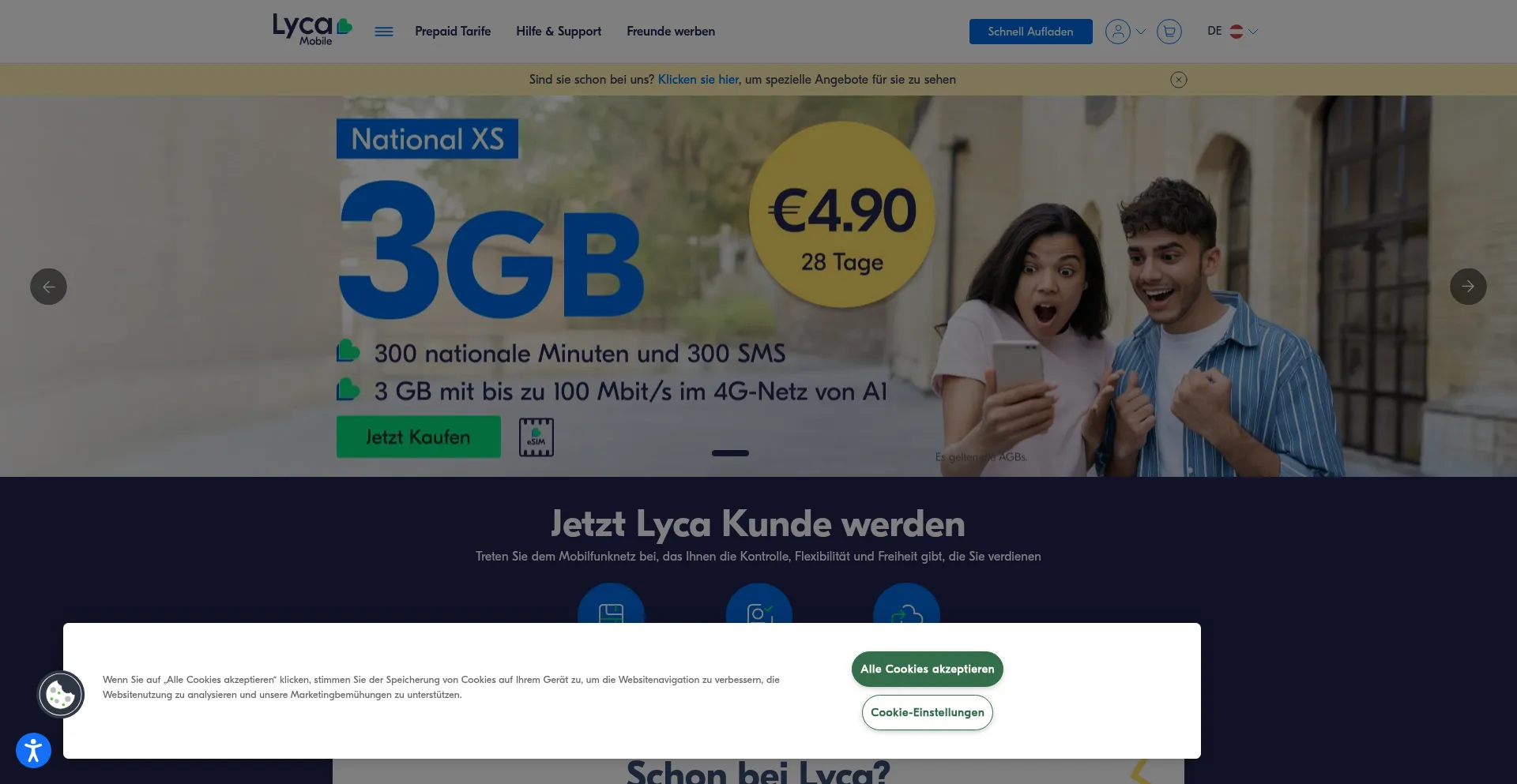 Ist Lycamobile.at sicher und vertrauenswürdig?