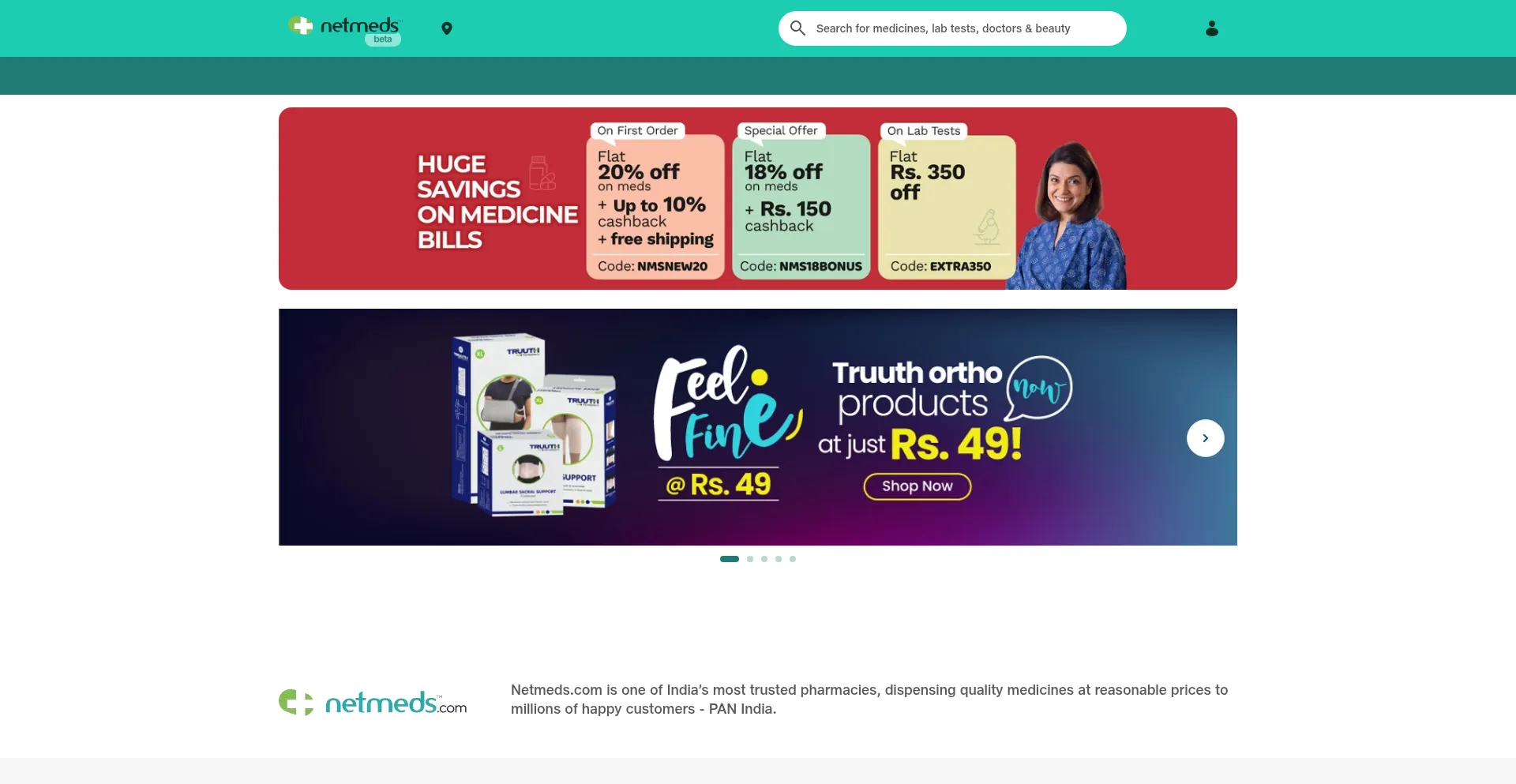 Ist M.netmeds.com sicher und vertrauenswürdig?